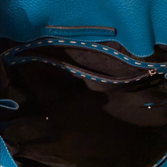 Bcbgmaxazria turquoise signature hobo bag - Picture 13 of 14